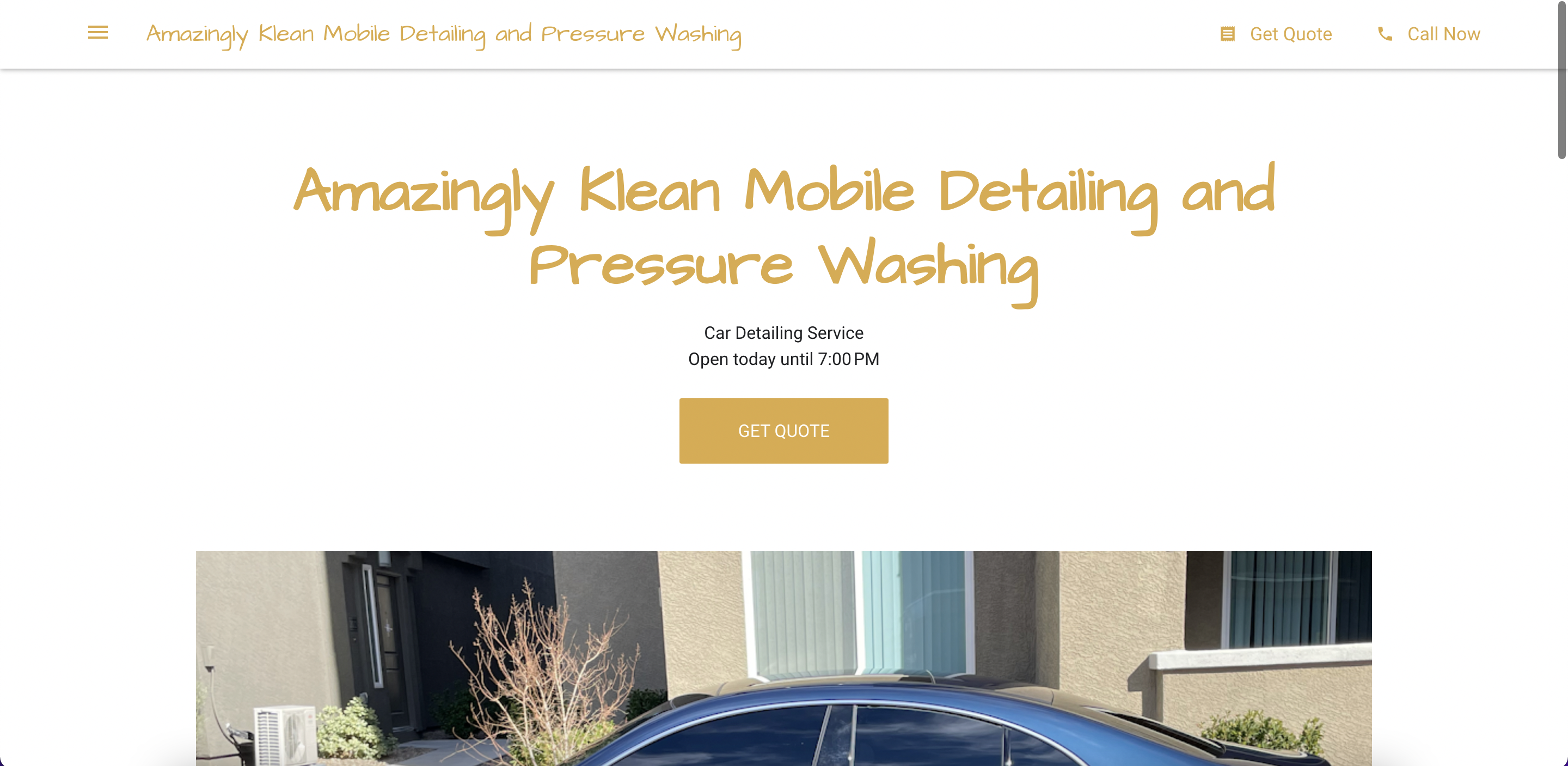 Amazingly Klean Mobile Detailing and Pressure Washing